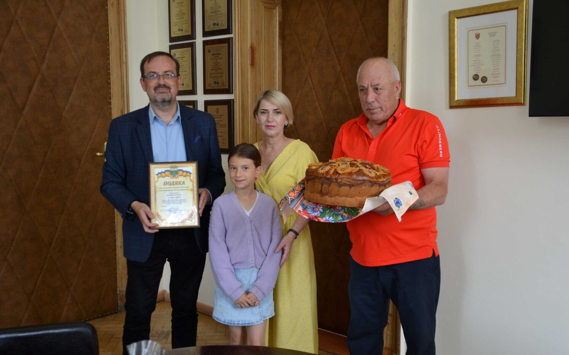Odwiedziny mieszkańców ukraińskiego Chmielnickiego w Kłodzku /fot. Starostwo Powiatowe w Kłodzku